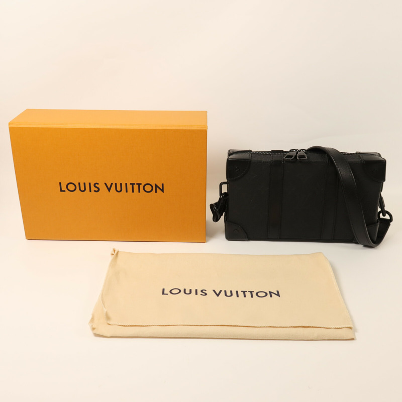 LOUIS VUITTON Monogram Taurillon Soft Trunk肩背袋-7