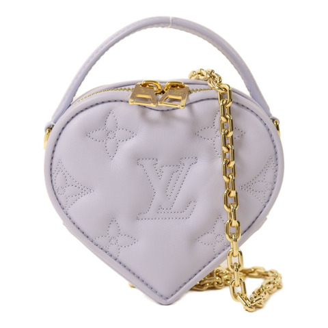 LOUIS VUITTON Bubblegram Pop My Heart金扣鏈帶手挽肩背兩用袋