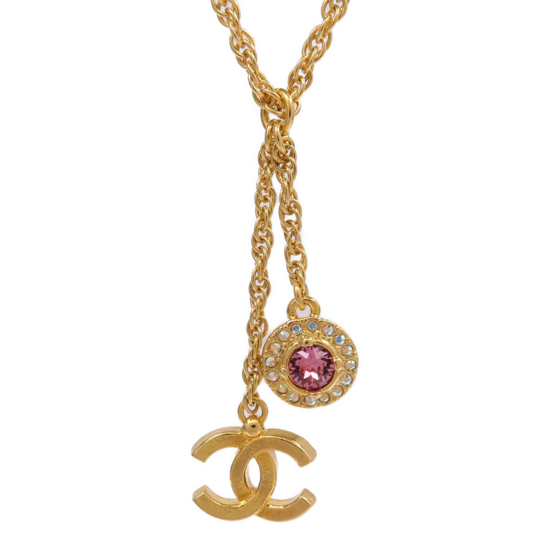 CHANEL 金屬/水晶Necklace項鍊-2