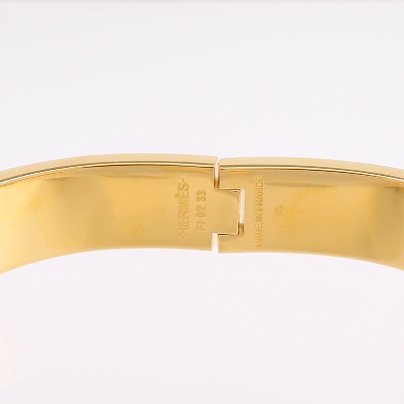 HERMES 金屬Clic H Bracelet手鐲-6