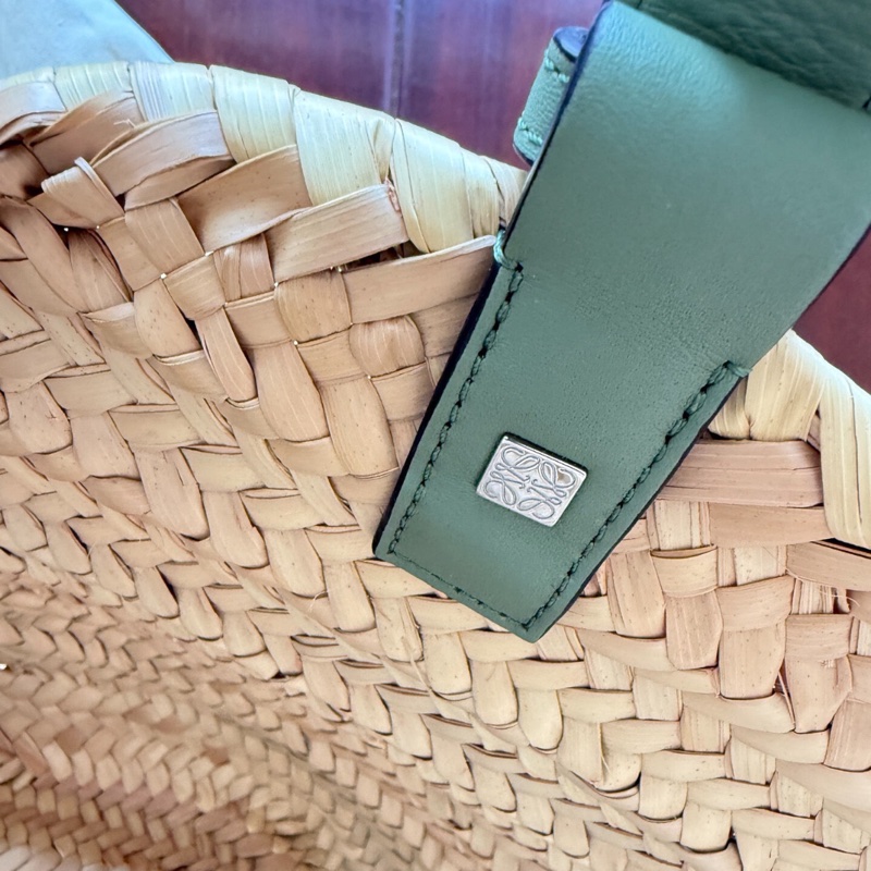 Loewe草編包-5