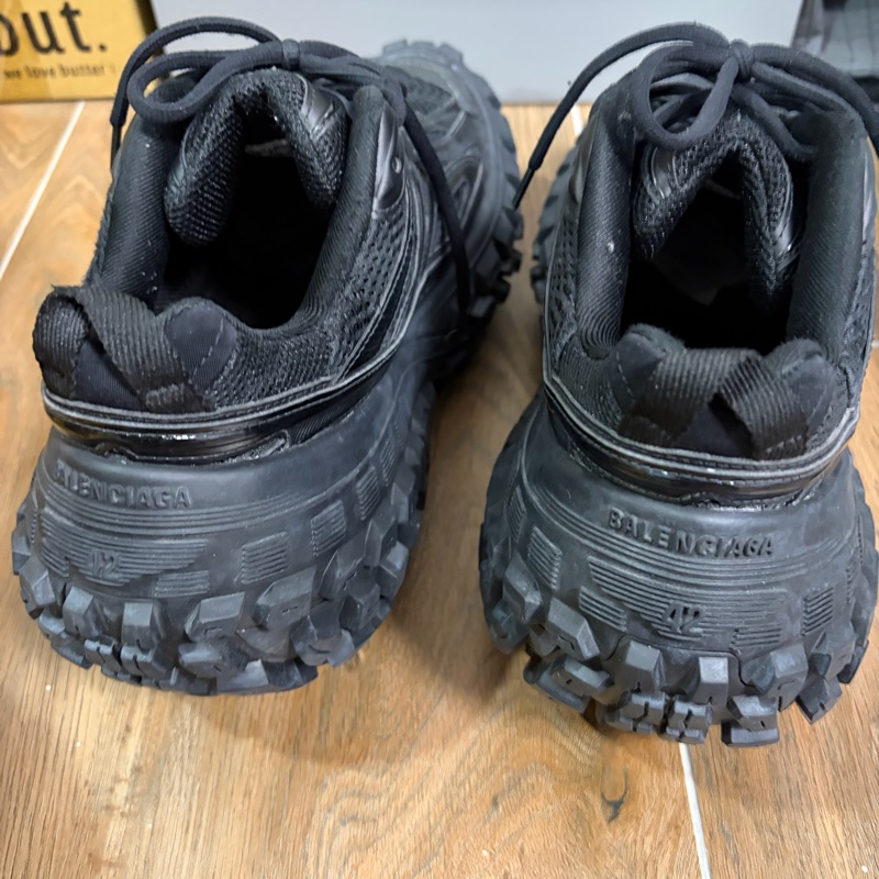 巴黎世家 輪胎鞋 42號 黑色-1