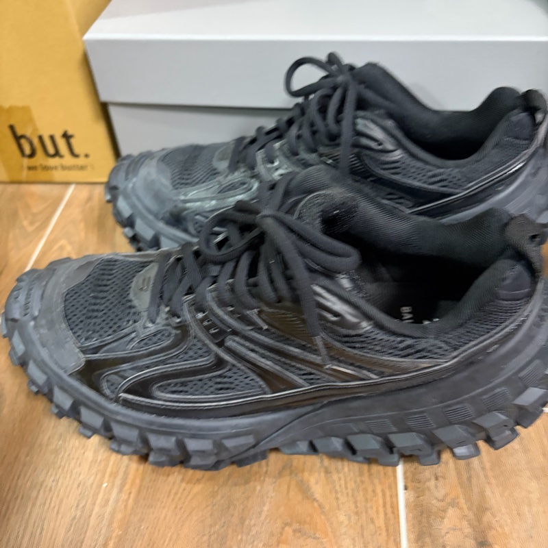 巴黎世家 輪胎鞋 42號 黑色-3