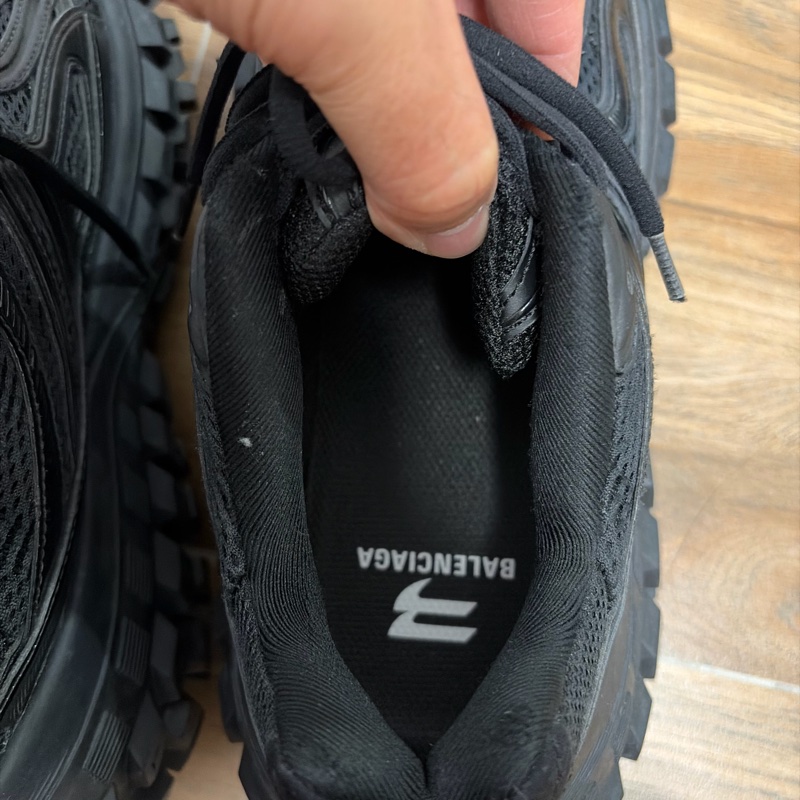 巴黎世家 輪胎鞋 42號 黑色-7