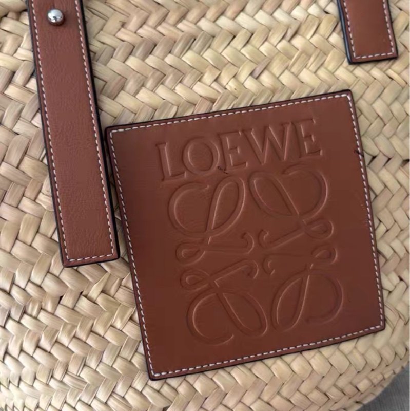 Loewe 草編包 老錢風度假必備 大號-6