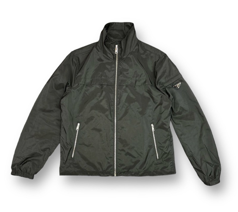 PRADA 外套 SGN998 尼龍 風衣 薄外套-0