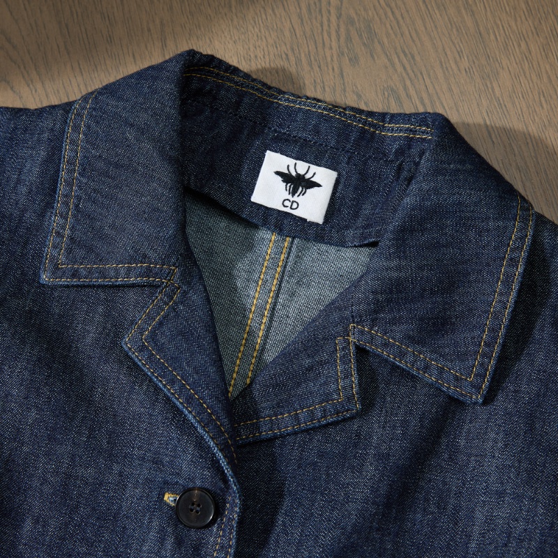 ❤️DIOR 牛仔外套配腰帶 金智秀Jisoo同款-4