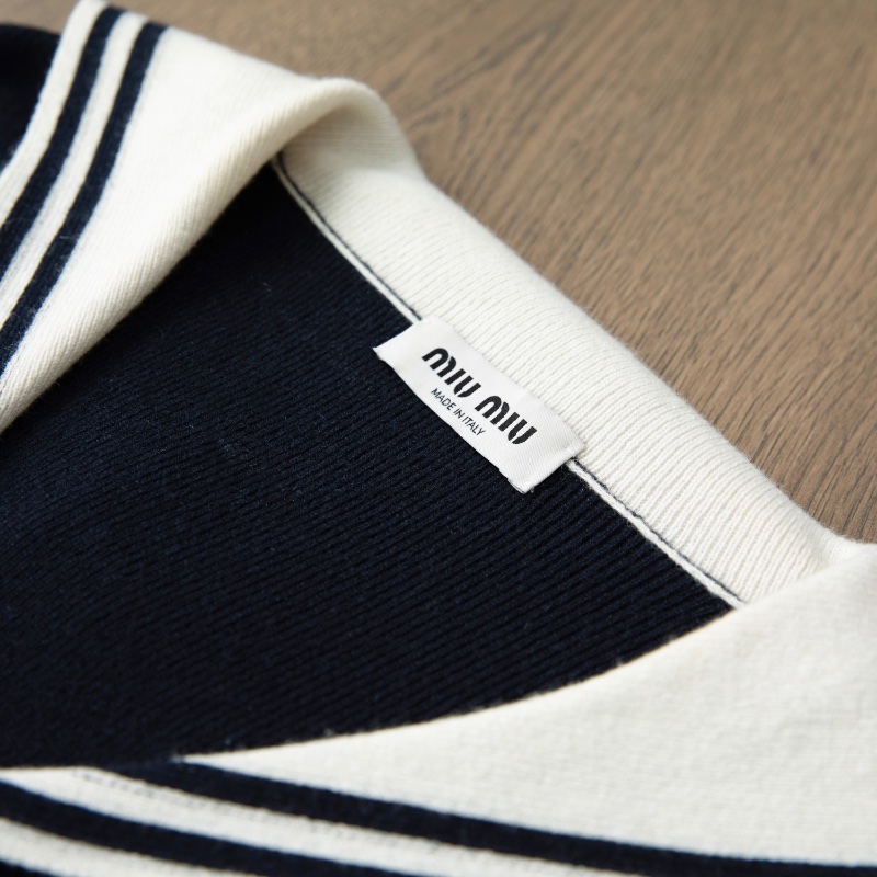 ❤️MIU MIU 明星款 海军领上衣-10