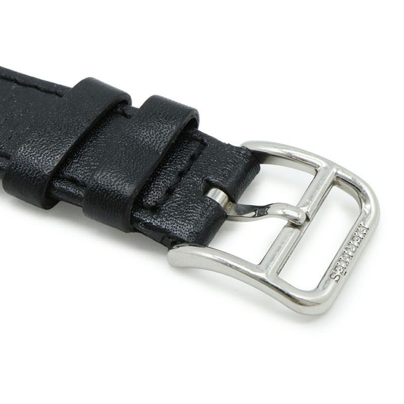 愛馬仕 H 系列腕錶，銀色錶盤，不鏽鋼錶帶，女款石英腕錶，型號 HH1.210-9