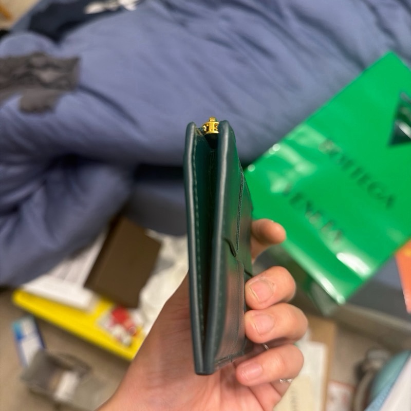 BV 綠色卡夾。Cassette Zipped Card Case-7