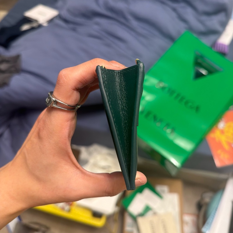 BV 綠色卡夾。Cassette Zipped Card Case-14