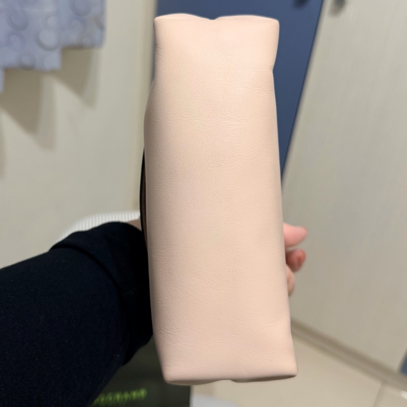 Longchamp LE PLIAGE XTRA 皮革手拿包 XS - 裸粉色 水餃包 斜背包 手提包 小廢包-6