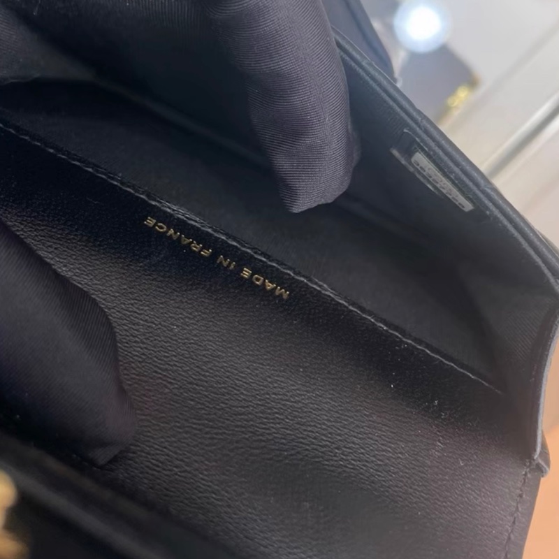 【96%新 ✨ 全網最低價】 30開 Chanel mini woc 21k 黑金 手柄 羊皮 斜挎包 王心凌同款(下單前先詢問庫存❗️)-8