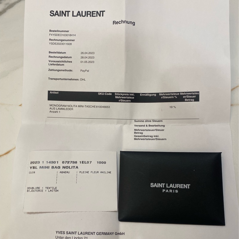 YSL | NOLITA Mini 經典黑-12