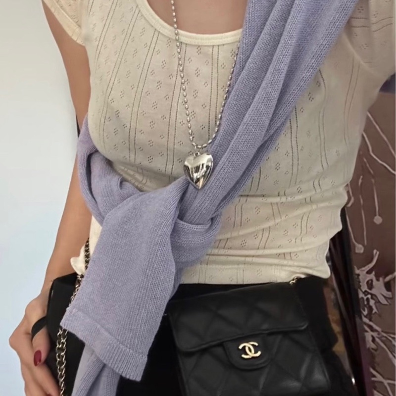 【96新✨ 全網最低價！】Chanel 香奈兒 黑金菱格紋小錢包 小羊皮 帶鏈條 （下單前先詢問庫存❗️）-1