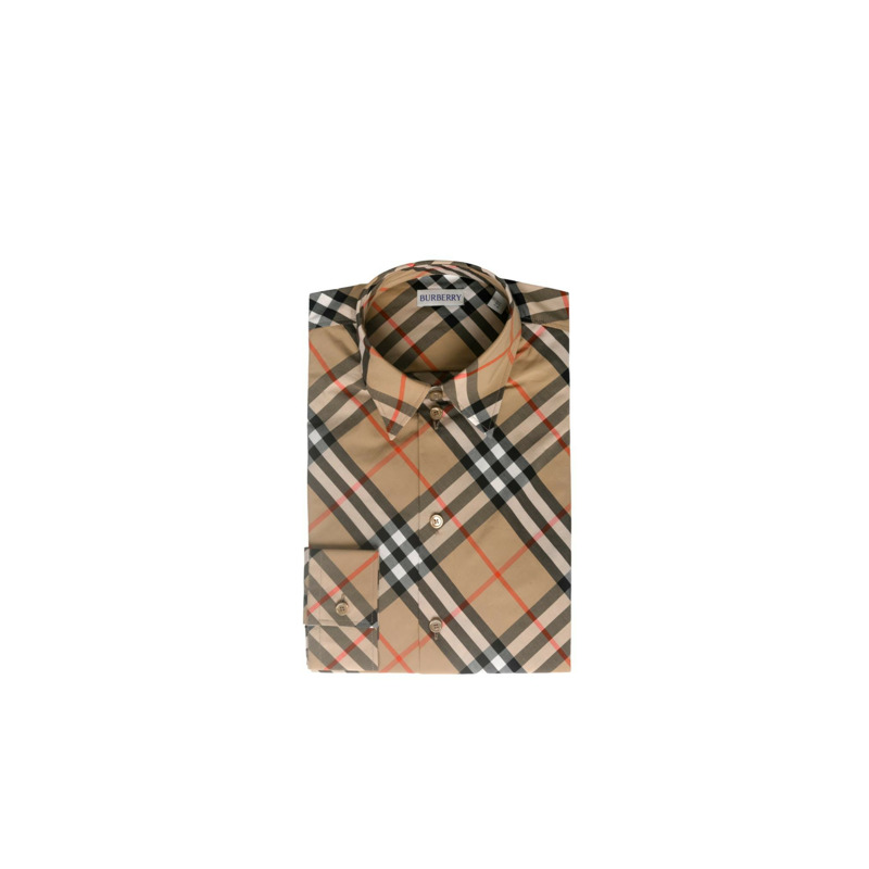 Check Cotton 恤衫-2