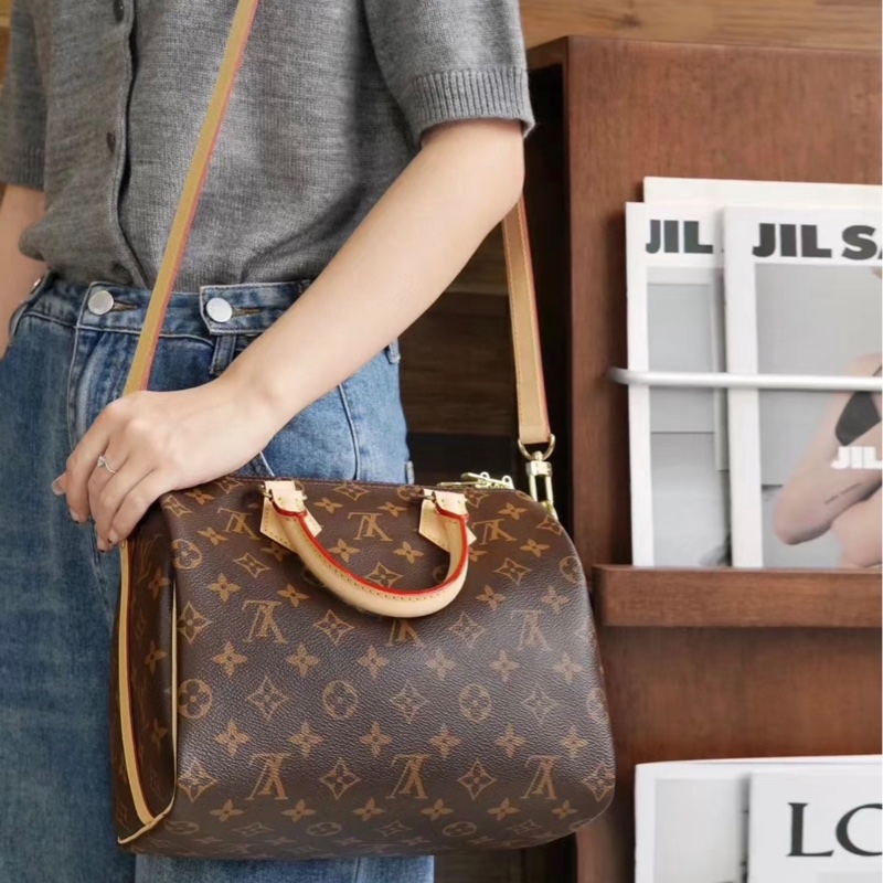 「JL精品代購」9新 LV 老花 speedy 30-1