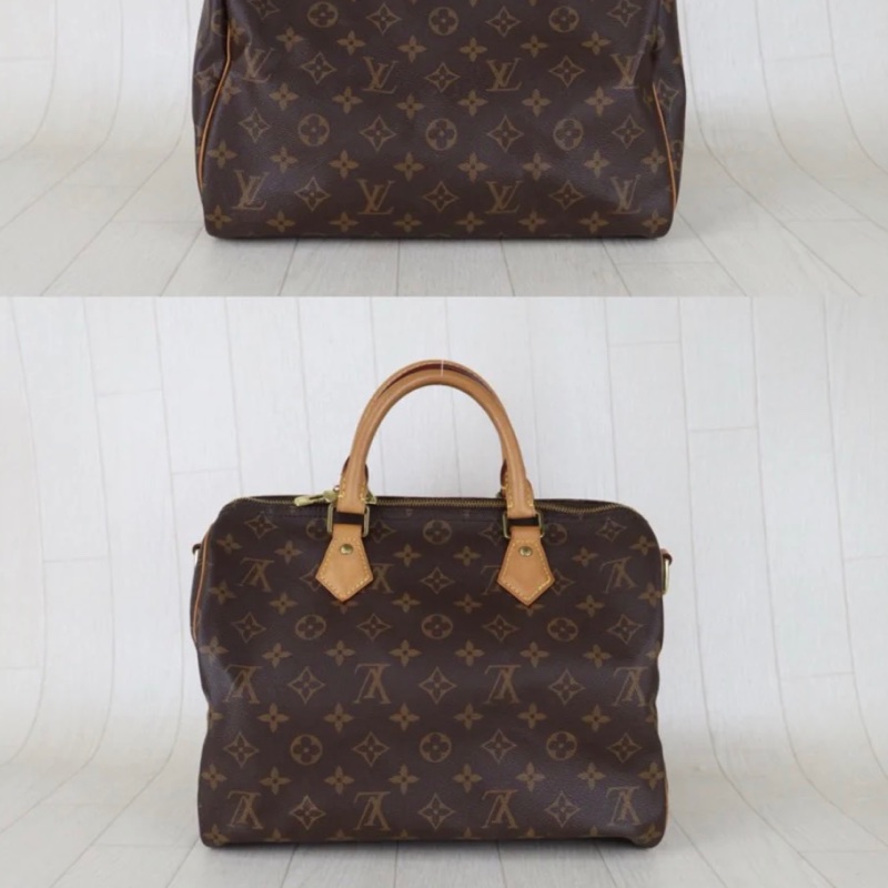 「JL精品代購」9新 LV 老花 speedy 30-3