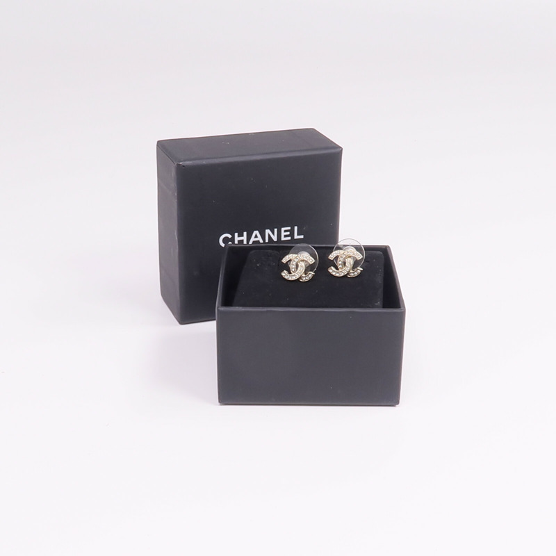 CHANEL 金屬/水晶Earrings耳環-6
