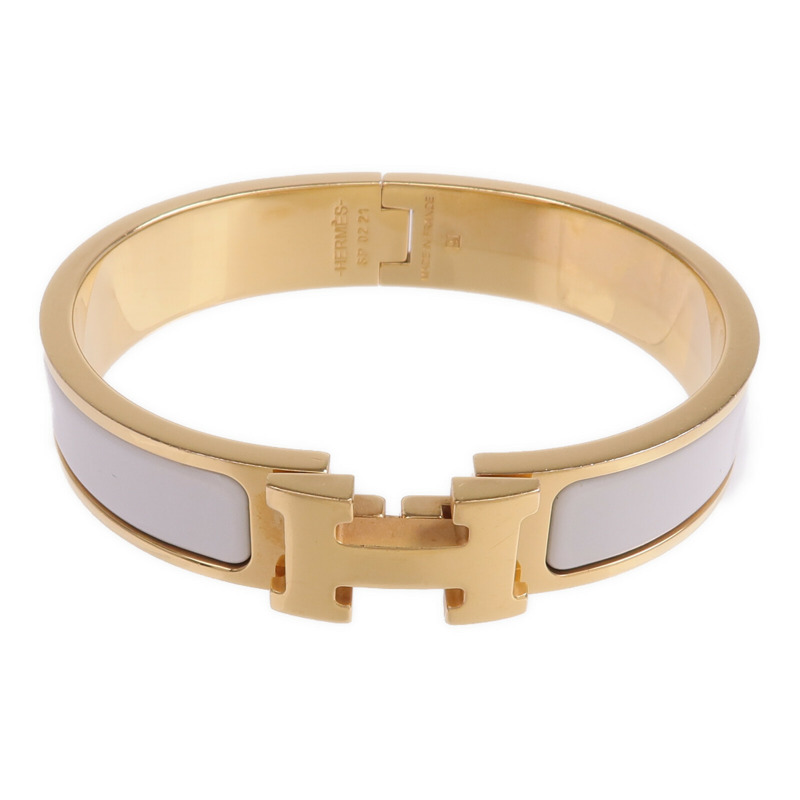 HERMES 金屬Clic H Bracelet手鐲-0