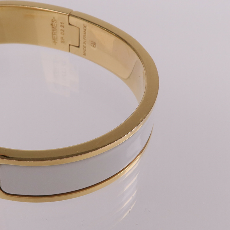 HERMES 金屬Clic H Bracelet手鐲-9