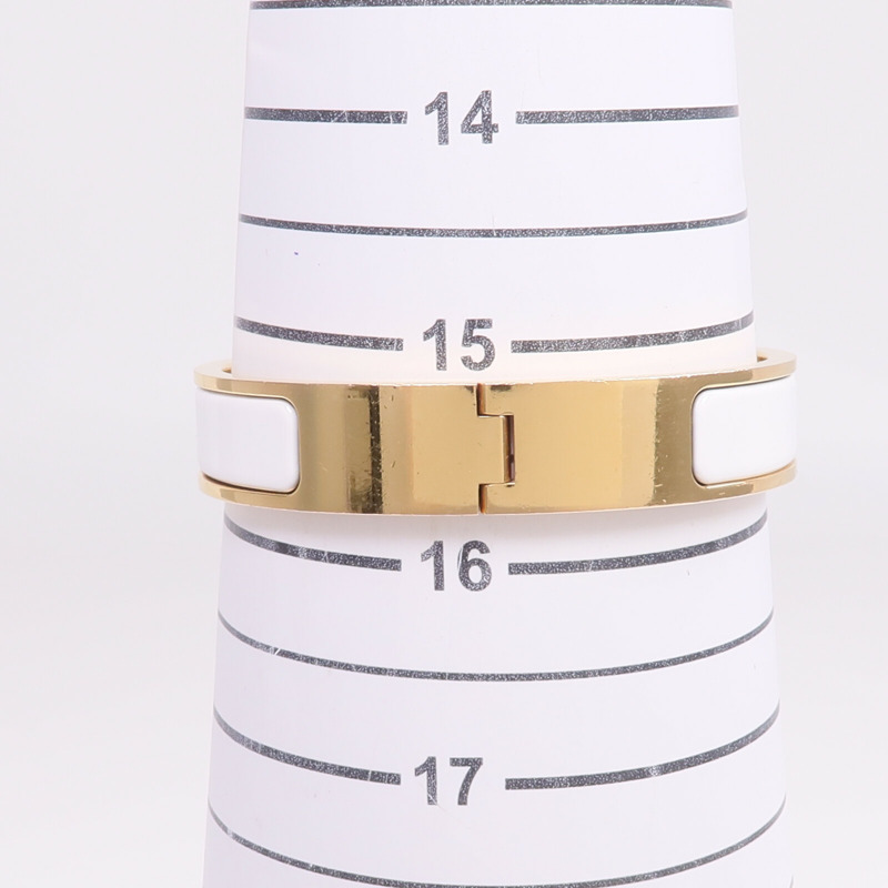 HERMES 金屬Clic H Bracelet手鐲-10