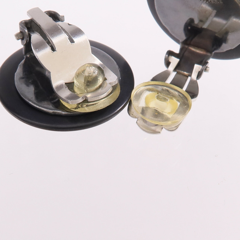 CHANEL 金屬/水晶Clip On Earrings耳環-4