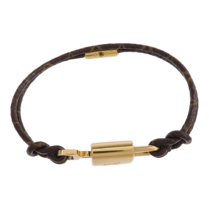 LOUIS VUITTON 金屬/Monogram Lock It Again Bracelet手鐲-4