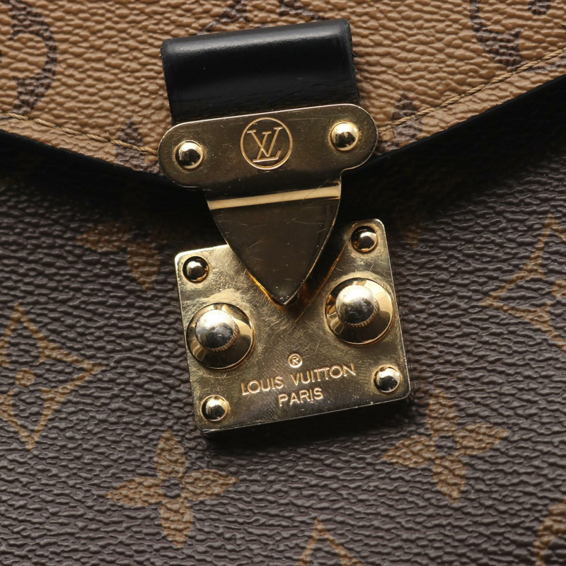 路易威登 Pochette Metis MM 單肩手提包 M44876 Monogram Reverse 二手 LV-4