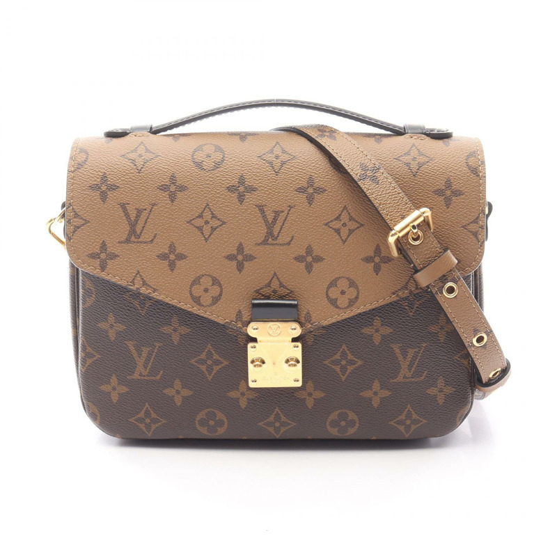 路易威登 Pochette Metis MM 斜背包 M44876 Monogram Reverse LV-0