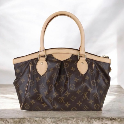 「JL精品代購」極新 lv老花Tivoli餃子包