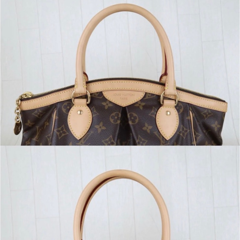 「JL精品代購」極新 lv老花Tivoli餃子包-7