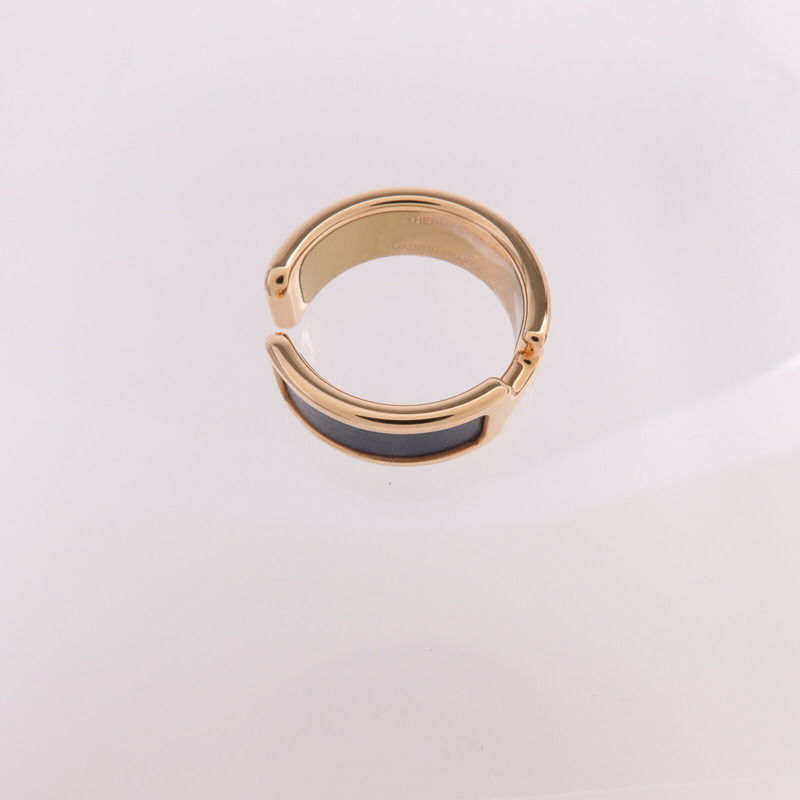 HERMES 金屬/皮革Olympe Ear Cuff Large耳夾-4