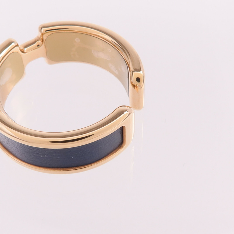 HERMES 金屬/皮革Olympe Ear Cuff Large耳夾-6