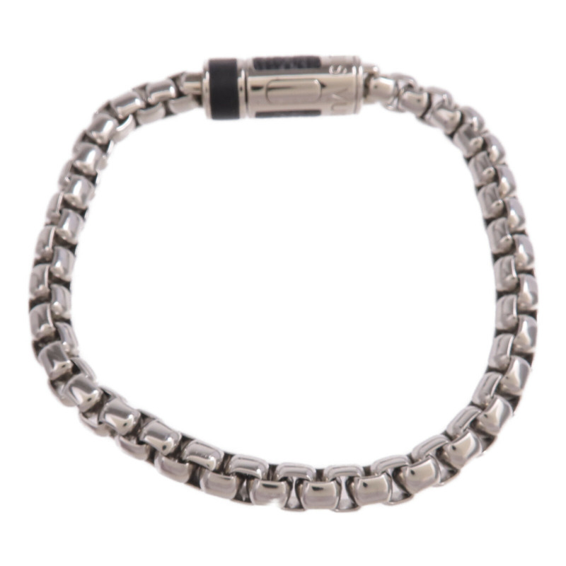 LOUIS VUITTON Monogram Eclipse/金屬Monogram Chain Bracelet-3