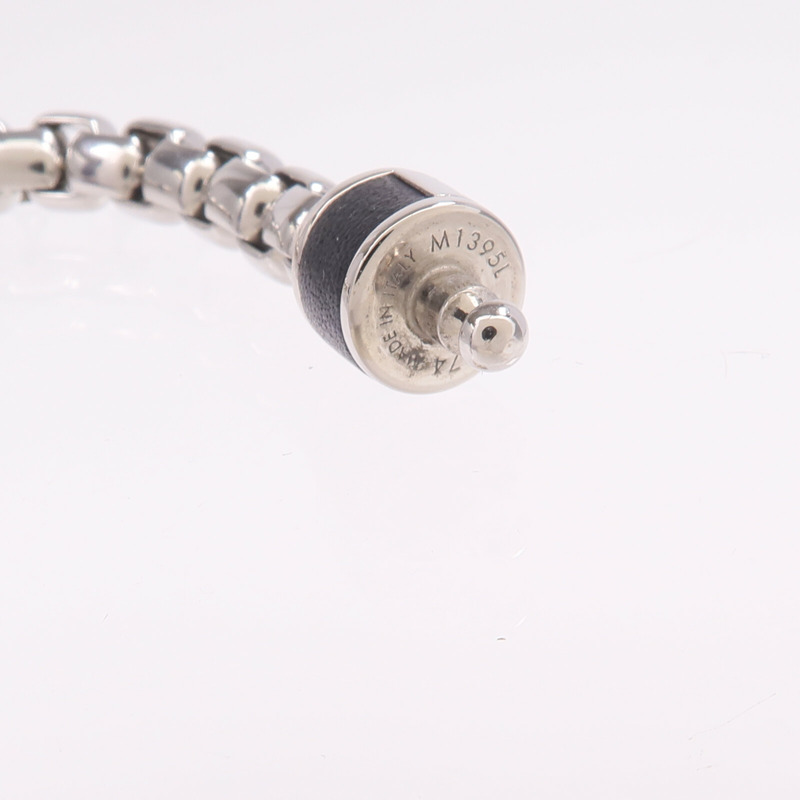 LOUIS VUITTON Monogram Eclipse/金屬Monogram Chain Bracelet-7