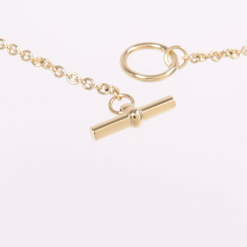 HERMES 金屬Mini Maillon Pendant項鍊-5