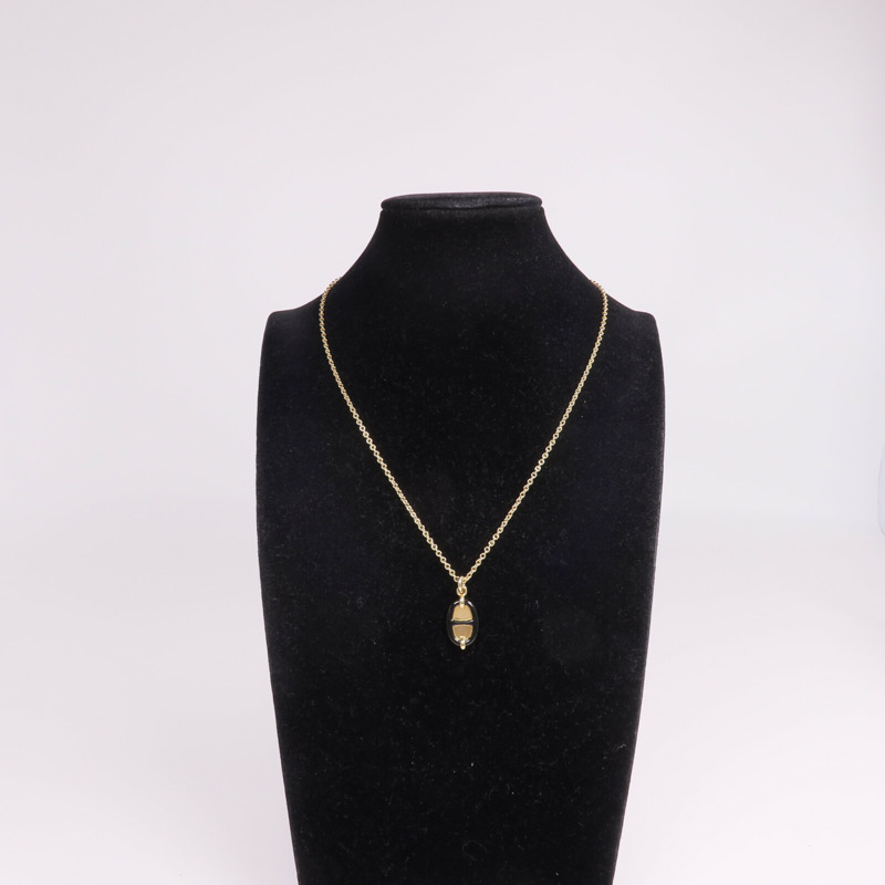 HERMES 金屬Mini Maillon Pendant項鍊-8