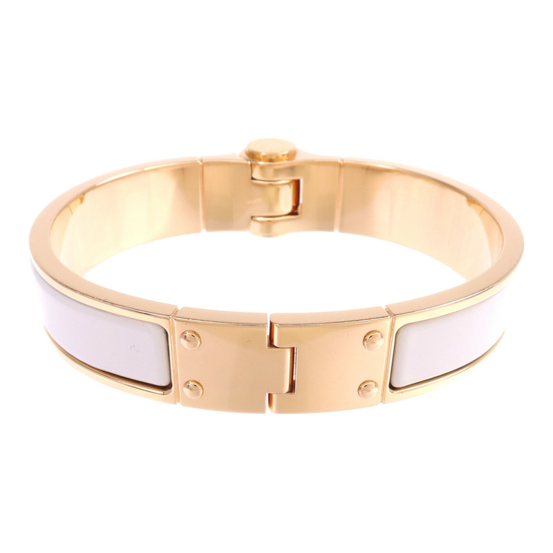 HERMES 金屬Charniere Bracelet金扣手鐲-2