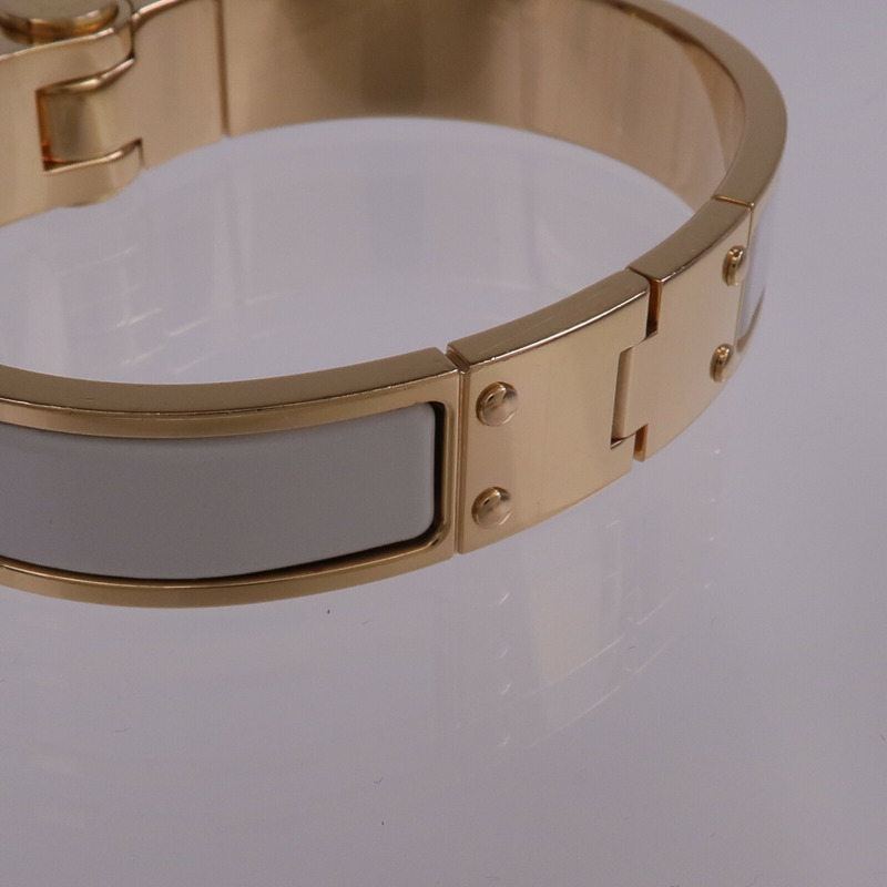 HERMES 金屬Charniere Bracelet金扣手鐲-8