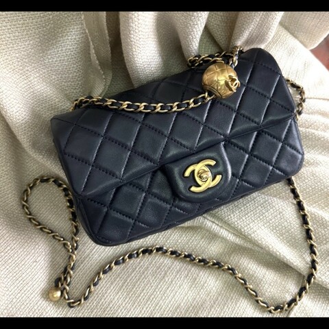 Chanel  coco cf 20 金球大mini