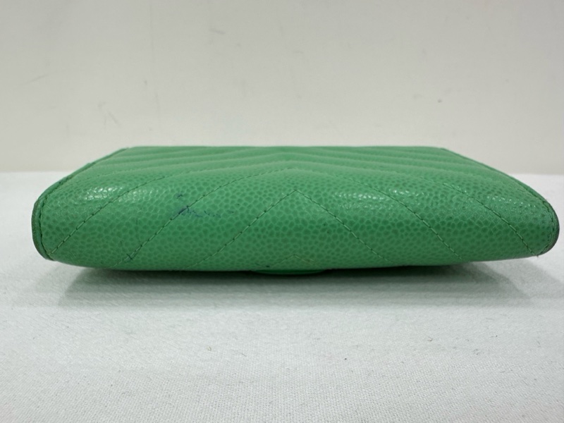 Chanel 荔枝紋V紋錢包 卡包 零錢包-1