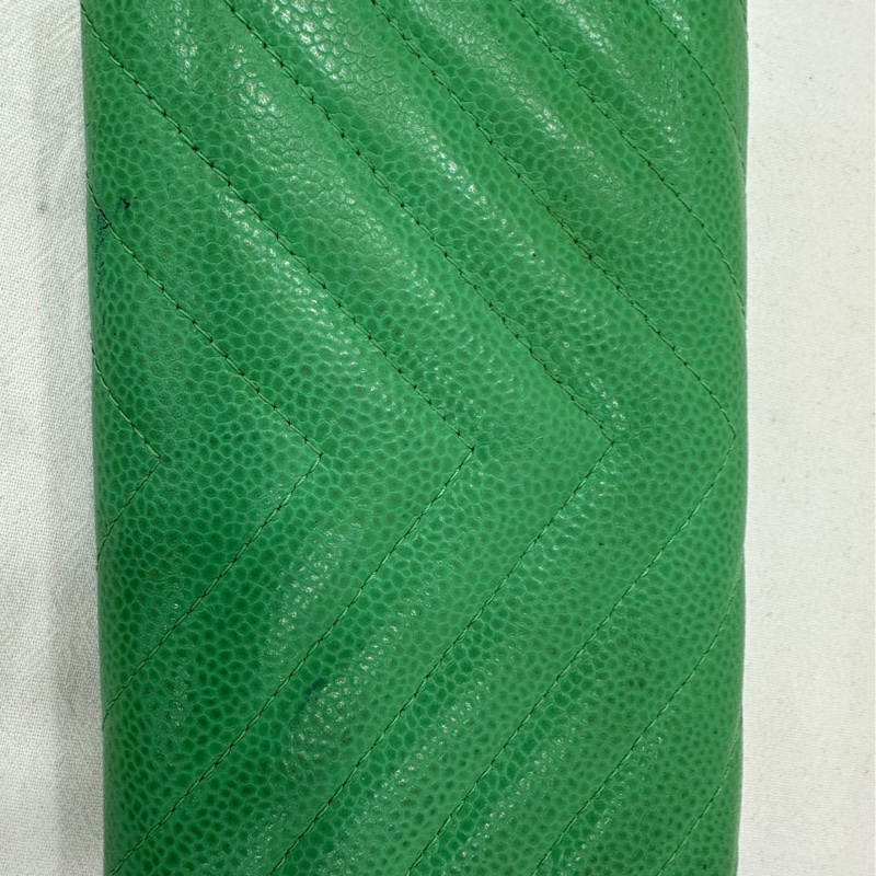 Chanel 荔枝紋V紋錢包 卡包 零錢包-2