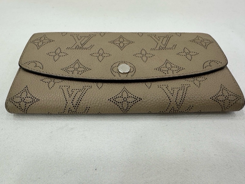 Louis Vuitton路易威登 月光女神 Monogram圖案鏤空 長版皮夾 晶片-4
