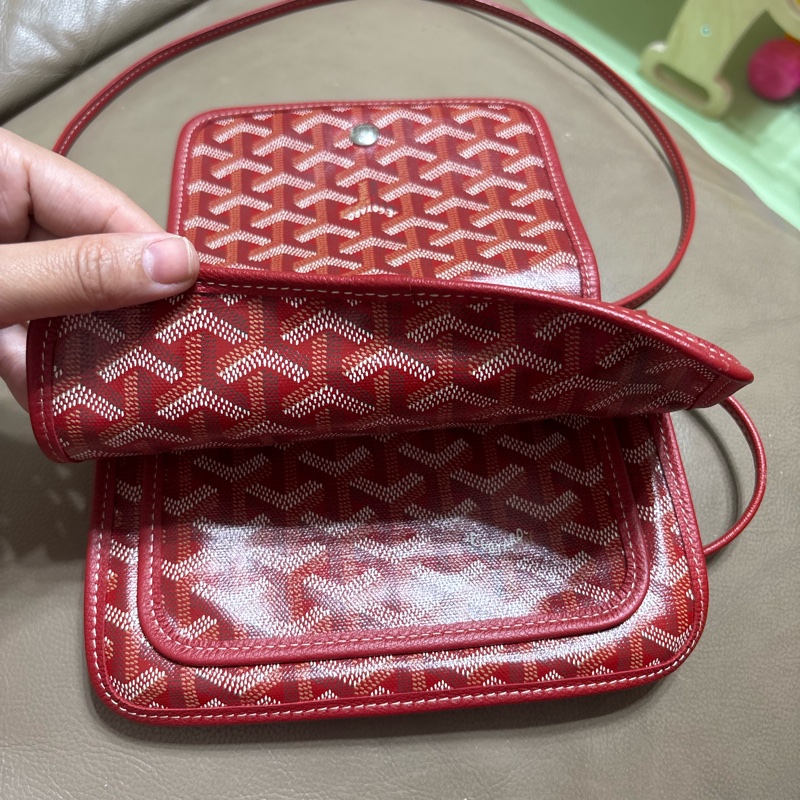 Goyard plumet紅色包-3