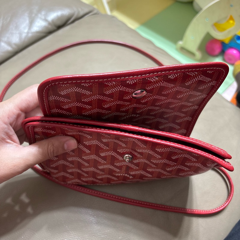Goyard plumet紅色包-4