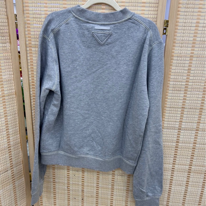 Prada 女士 圓領長袖衛衣 S 碼-1