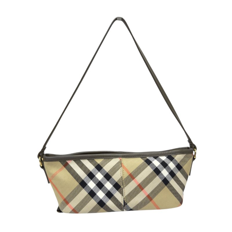 BURBERRY 經典格紋 肩背包-5