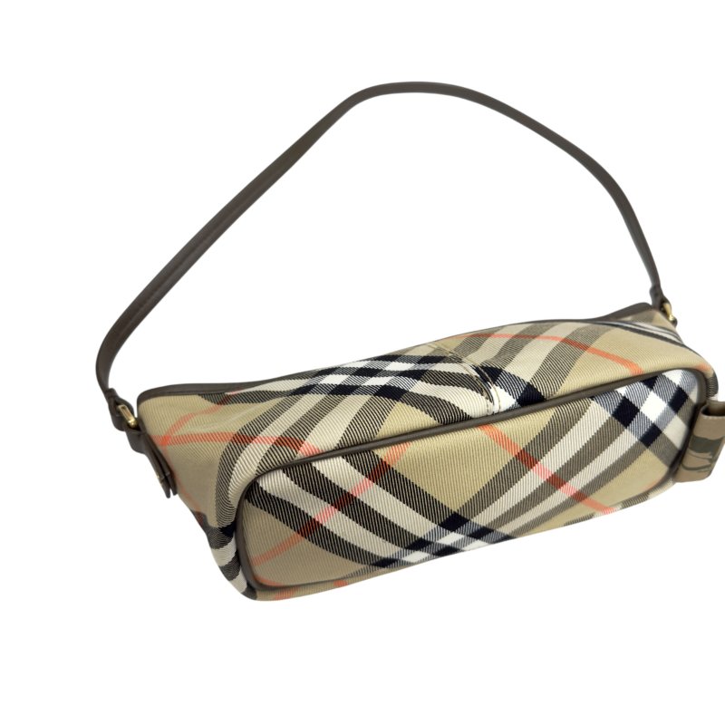 BURBERRY 經典格紋 肩背包-8