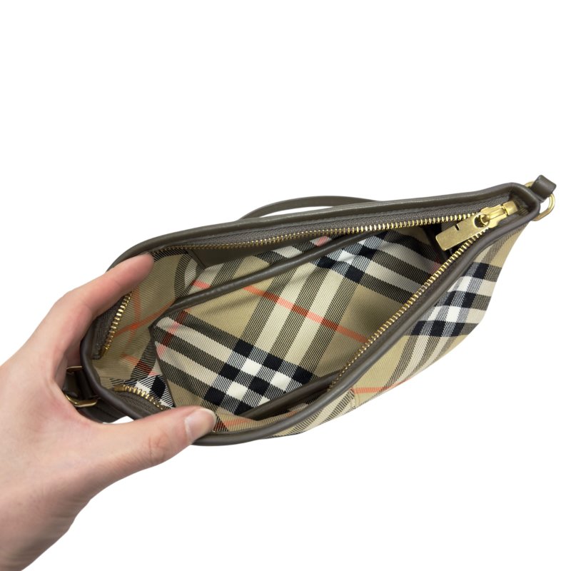 BURBERRY 經典格紋 肩背包-15